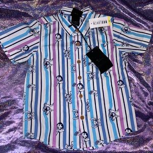 Disney Lilo & Stitch Toddler Button Up Shirt